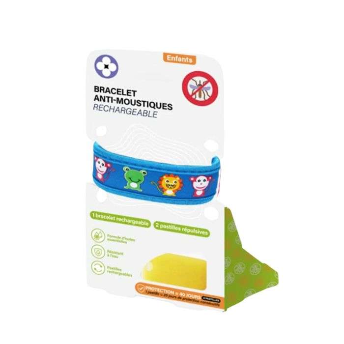 L2N PHARMA BRACELET ANTI MOUSTIQUES RECHARGEABLE