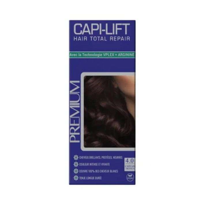 CAPILIFIT PREMIUM COLORATION 4.0 CHATAIN MOYEN