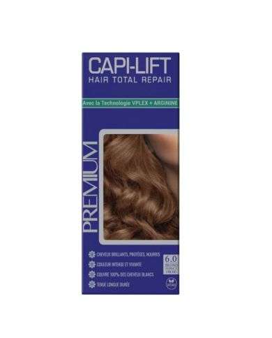 CAPILIFIT PREMIUM COLORATION 6.0 BLOND FONCE FROID