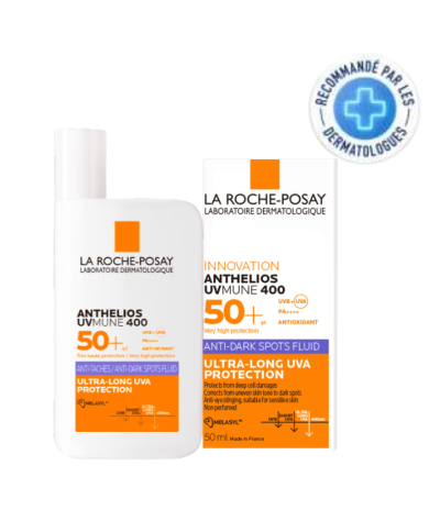 LA ROCHE POSAY ANTHELIOS UVMUNE 400 FLUIDE ANTI TACHES SPF50+ 50 ML