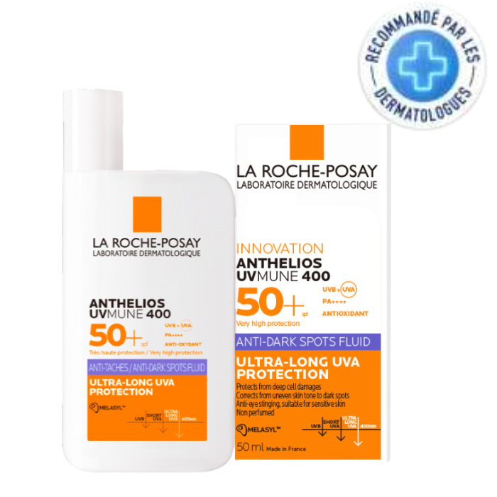 LA ROCHE POSAY ANTHELIOS UVMUNE 400 FLUIDE ANTI TACHES SPF50+ 50 ML