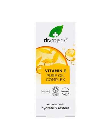 DR ORGANIC HUILE PURE COMPLEXE A LA  VITAMINE E 50 ML