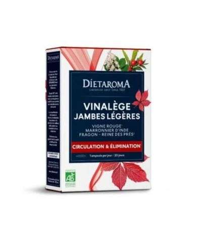 DIETAROMA VINALEGE JAMBES LEGERES 20 AMPOULES