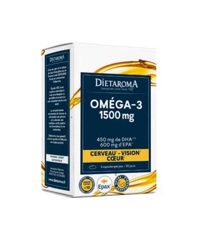 DIETAROMA OMEGA 3 1500 MG 60 CAPSULES