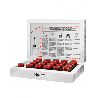 Vichy Dercos Aminexil CLINICAL 5 Ampoules Femme (21 amp)