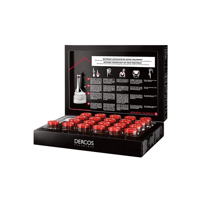 Vichy Dercos AMINEXIL CLINICAL 5 - Hommes ampoules antichute 21 ampoules