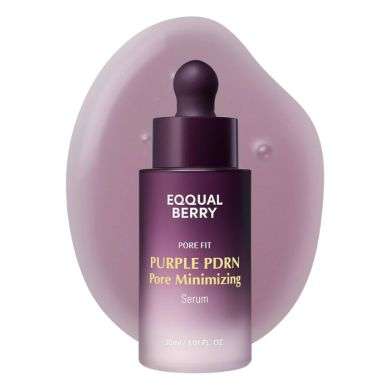 EQQUAL BERRY PURPLE PDRN PORE MINIMIZING SERUM 30ML