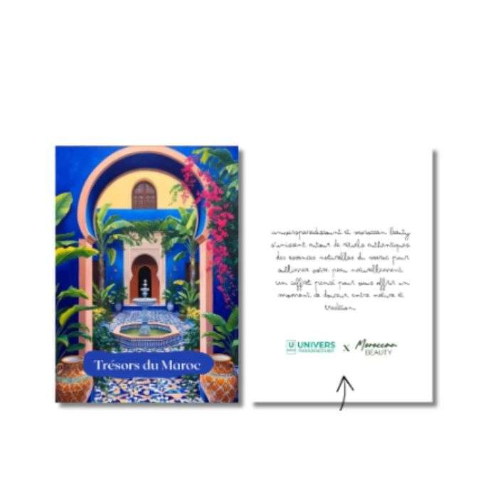 MOROCCAN BEAUTY X UNIVERSPARADISCOUNT COFFRET TRESORS DU MAROC