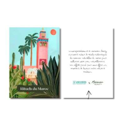 MOROCCAN BEAUTY X UNIVERSPARADISCOUNT COFFRET RITUELS DU MAROC