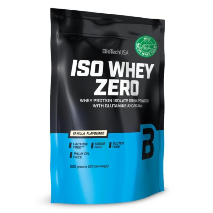 BIOTECHUSA ISO WHEY ZERO VANILLA FLAVOURED 500 G