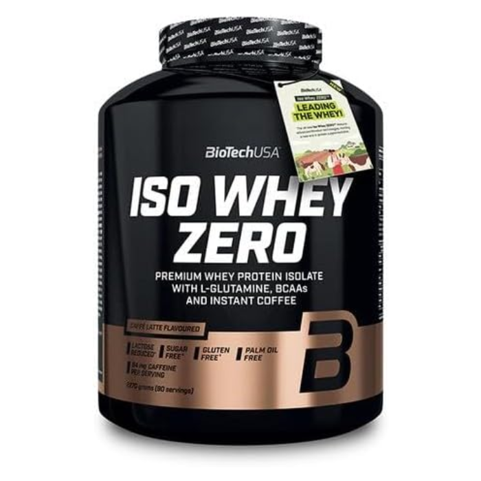 BIOTECHUSA ISO WHEY ZERO CAFE LATTE FLAVORED 2270 G
