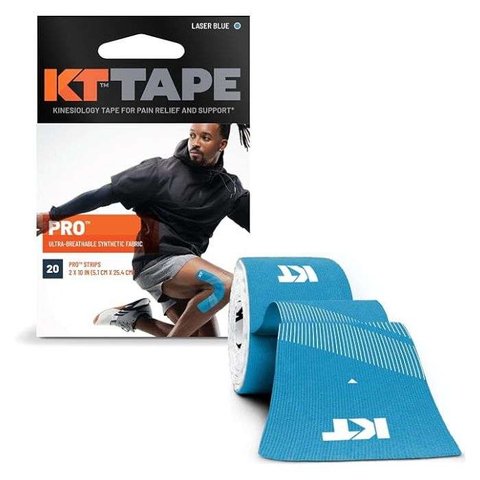 KT TAPE PRO EXTRA TISSU SYNTHETIQUE ULTRA RESPIRANT 20 STRIPS 5.1 X 25.4 CM