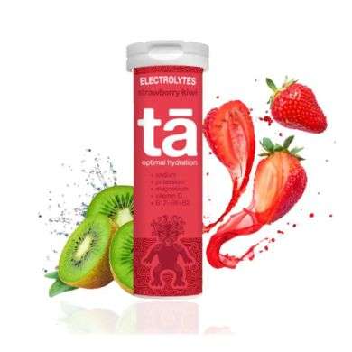 TA SPORT HYDRATATION ELECTROLYTES GOUT FRAISE KIWI 12 COMPRIMES EFFERVESCENT
