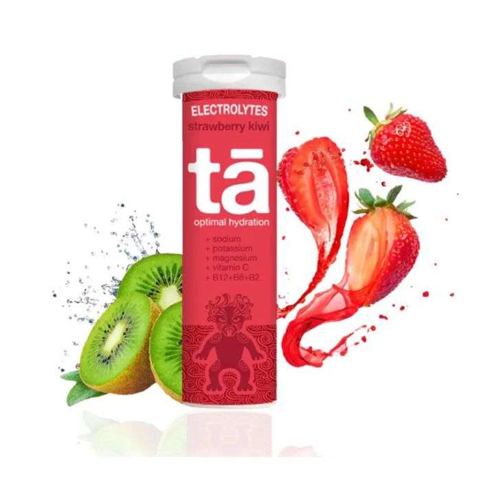 TA SPORT HYDRATATION ELECTROLYTES GOUT FRAISE KIWI 12 COMPRIMES EFFERVESCENT