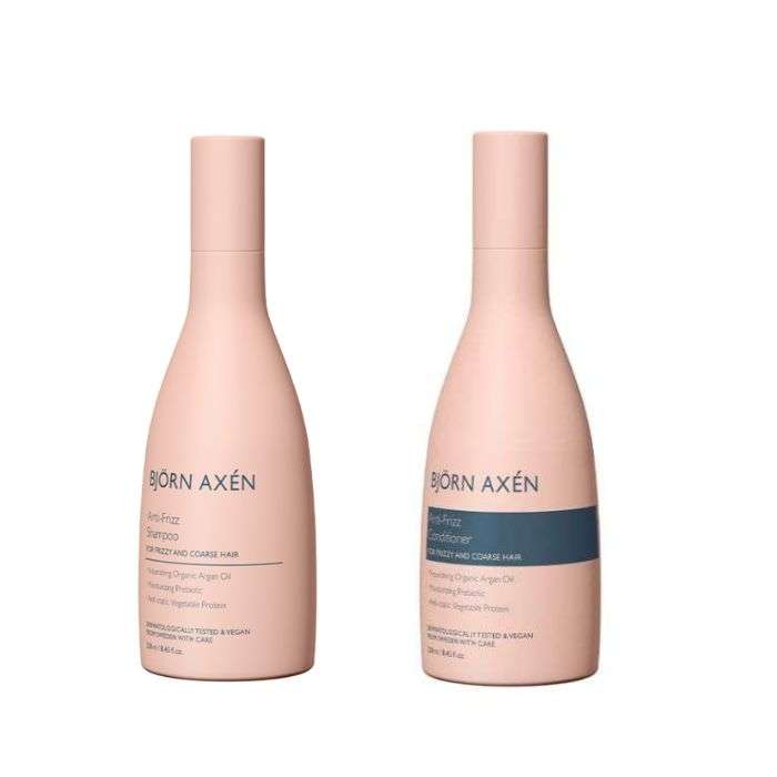 BJORN AXEN DUO ANTI FRIZZ SHAMPOOING + CONDITIONER 250ML