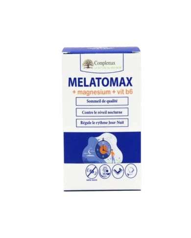 COMPLEMAX MELATOMAX + MAGNESIUM + VIT B6 30 GELULES