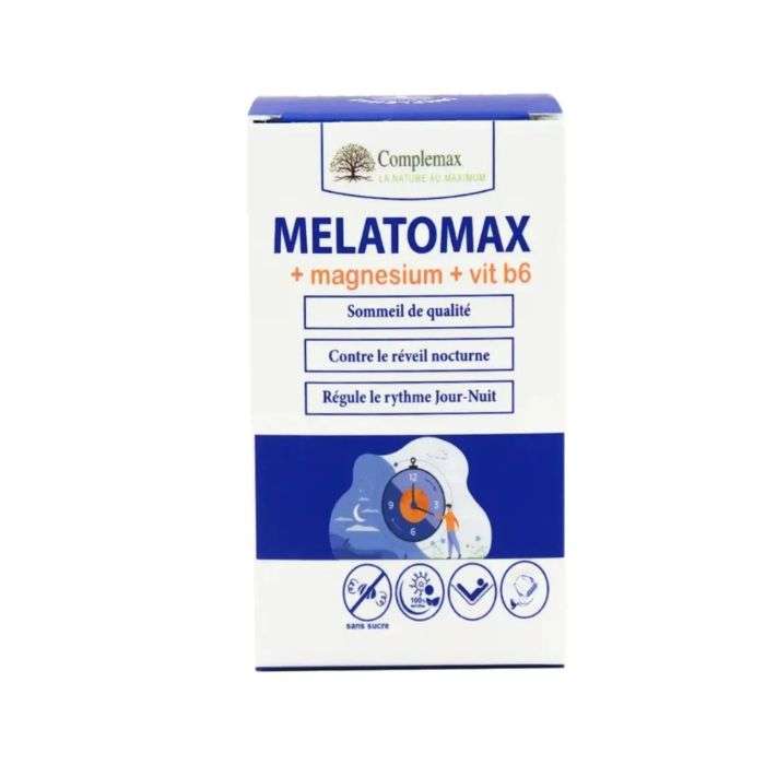 COMPLEMAX MELATOMAX + MAGNESIUM + VIT B6 30 GELULES