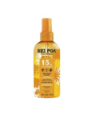 HEI POA HUILE SECHE SOLAIRE AU MONOI SPF15