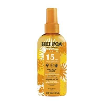 HEI POA HUILE SECHE SOLAIRE AU MONOI SPF15
