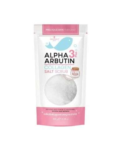 PRECIOUS SKIN ALPHA ARBUTIN 3 PLUS COLLAGEN 3 GOMMAGE AU SEL 300G
