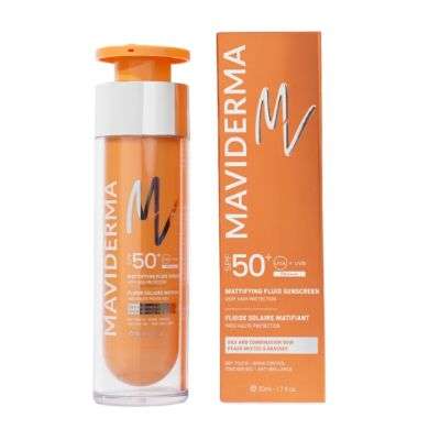 MAVIDERMA FLUIDE SOLAIRE MATIFIANT 50ML SPF50+