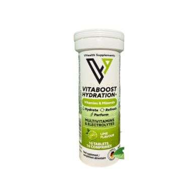 VHEALTH VITABOOST HYDRATATION+ GOUT CITRON 10 COMPRIMES
