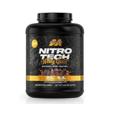 MUSCLETECH NITRO TECH WHEY GOLD 2.27KG DOUBLE CHOCOLAT RICH