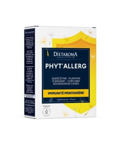 DIETAROMA PHYT'ALLERG 40 GELULES