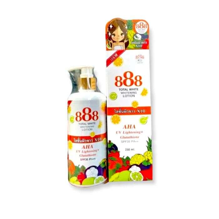 888 TOTAL WHITE LOTION ECLAIRCISSANTE 250ML