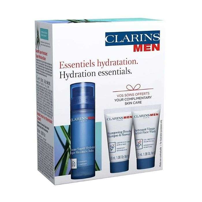 CLARINS COFFRET MEN ESSENTIELS HYDRATATION