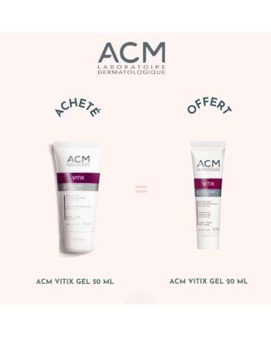 ACM VITIX OFFRE GEL REGULATEUR 50 ML + GEL REGULATEUR 20ML