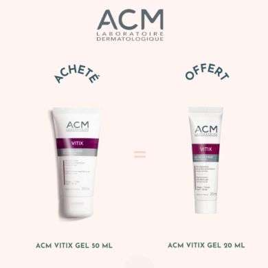 ACM VITIX OFFRE GEL REGULATEUR 50 ML + GEL REGULATEUR 20ML