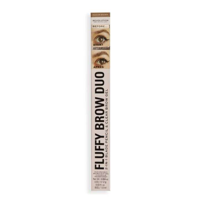 MAKEUP REVOLUTION FLUFFY BROW DUO