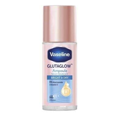 VASELINE GLUTAGLOW AMPOULE SERUM DEODORANT BRIGHT AND DRY 45ML