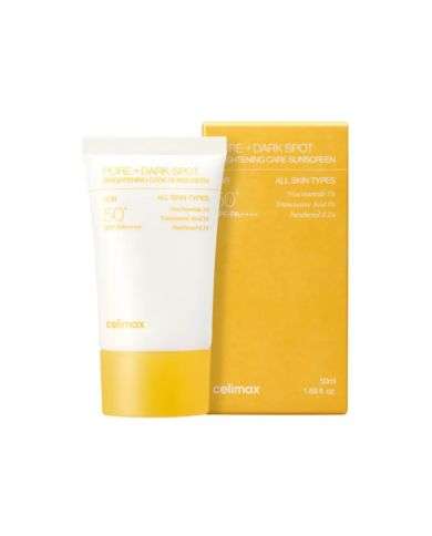 CELIMAX PORE + DARK SPOT BRIGHTENING CARE SUNSCREEN SPF 50+ PA++ 50ML