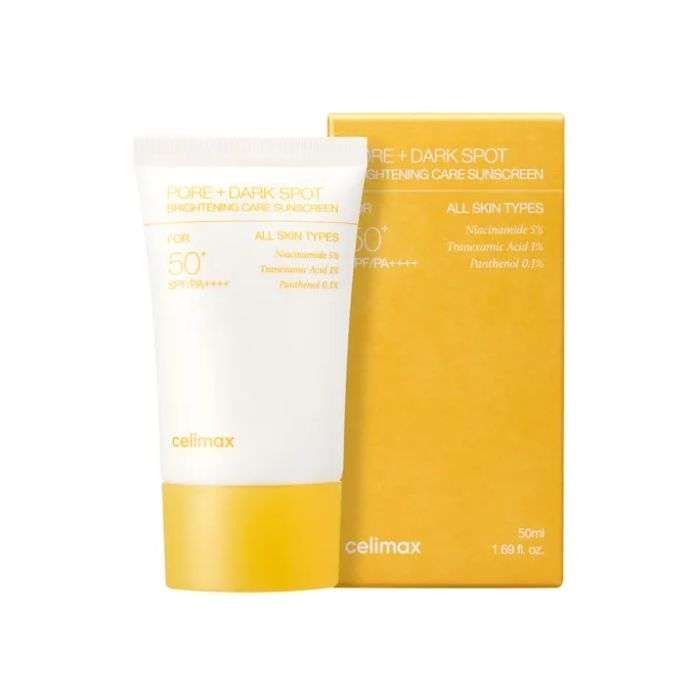 CELIMAX PORE + DARK SPOT BRIGHTENING CARE SUNSCREEN SPF 50+ PA++ 50ML