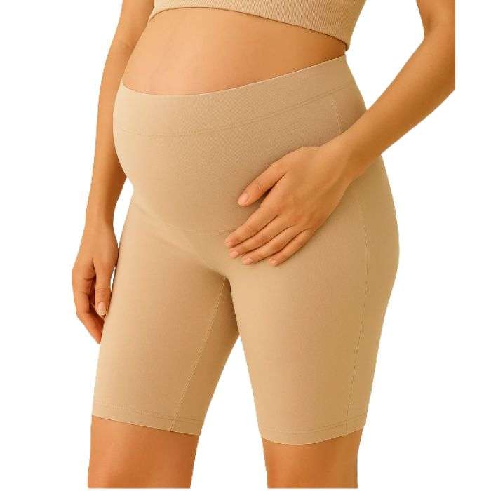 BAMBIDOU SHORTY DE GROSSESSE BEIGE