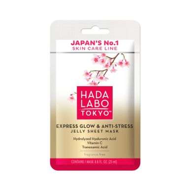 HADA LABO EXPRESS GLOW AND ANTI-STRESS JELLY SHEET MASK 20ML