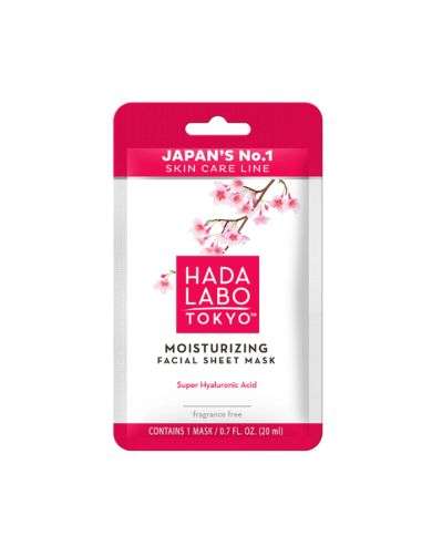 HADA LABO MOISTRIZING FACIAL SHEET MASK 20ML