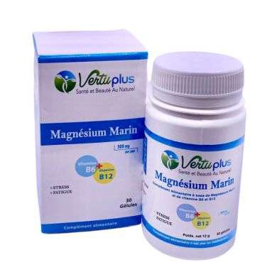 VERTUPLUS MAGNESIUM MARIN STRESS ET FATIGUE 30 GELULES