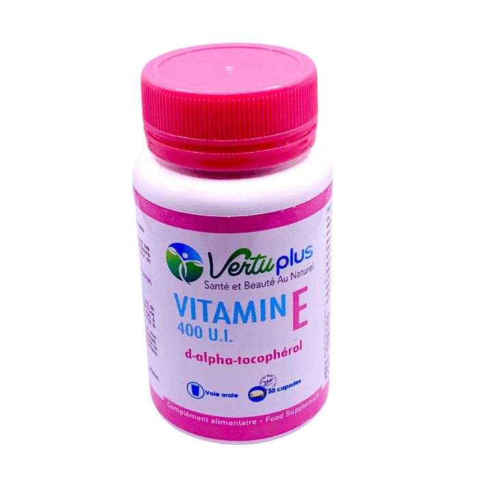 VERTUPLUS VITAMIN E 50 CAPSULES