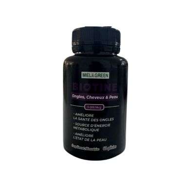 MIELII GREEN BIOTINE 60 GELULES