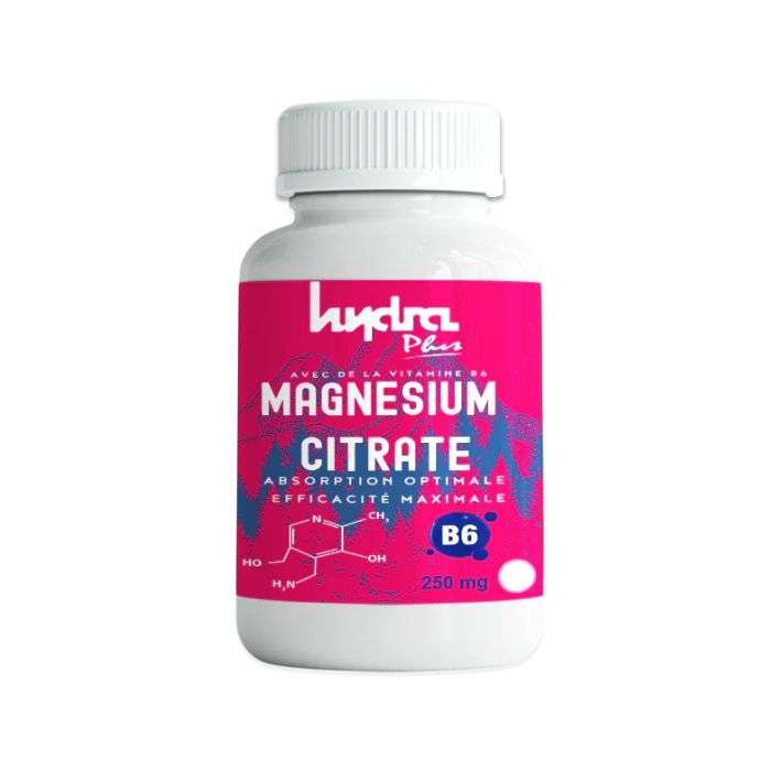 HYDRA PLUS MAGNESIUM CITRATE 250MG 60 GELULES