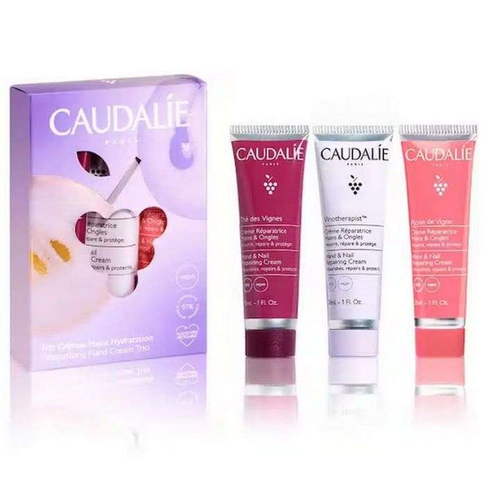 CAUDALIE TRIO CREMES MAINS NUTRITION