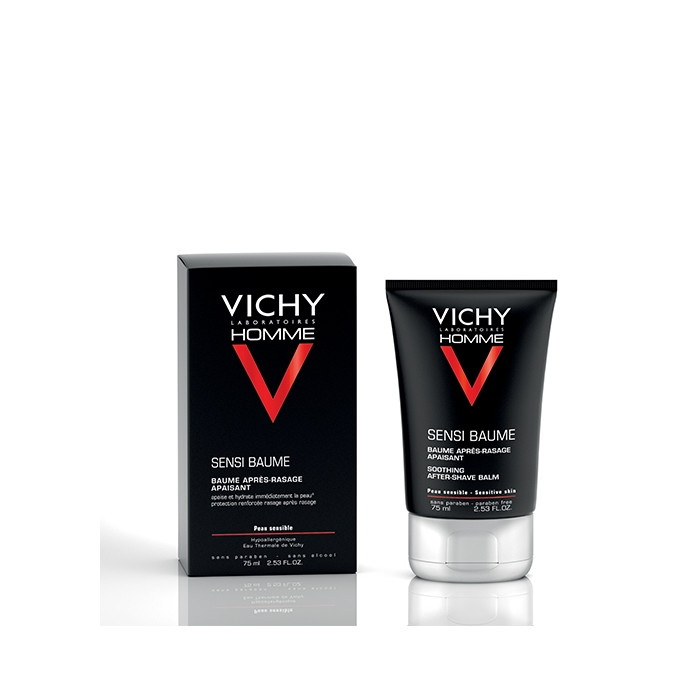 VICHY HOMME SENSI-BAUME Ca. Baume après-rasage fortifiant peaux sensibles