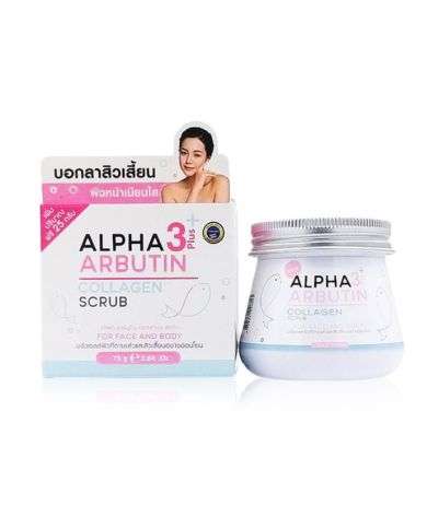 PRECIOUS SKIN ALPHA ARBUTIN 3PLUS+ COLLAGEN GOMMAGE 75G
