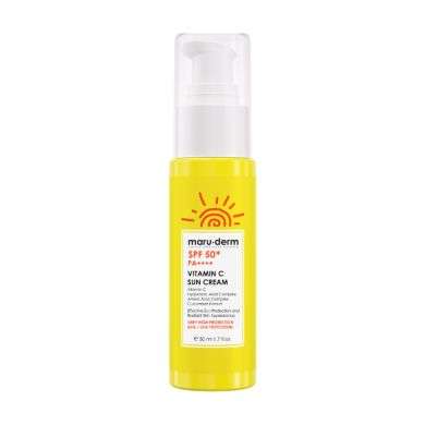 MARU DERM SPF50+ PA++++ CREME SOLAIRE VITAMINE C 50ML