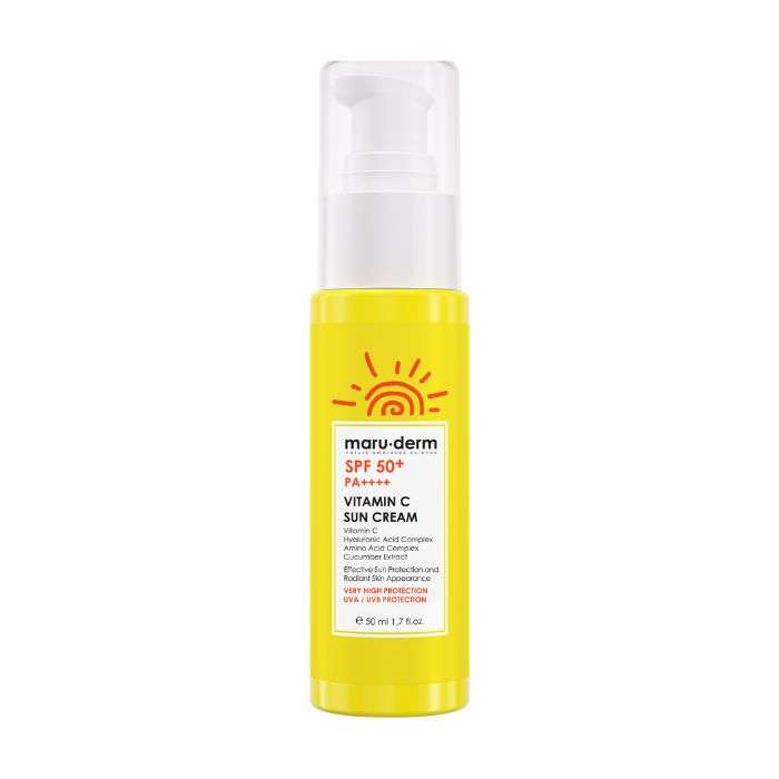 MARU DERM SPF50+ PA++++ CREME SOLAIRE VITAMINE C 50ML