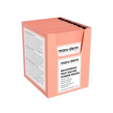 MARU DERM PEELING ECLAIRCISSANTE AUX ENZYMES DE FRUITS EN POUDRE 60G