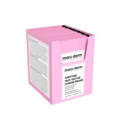 MARU DERM PEELING PURIFIANT AUX ENZYMES DE FRUITS EN POUDRE 60G 30 PCS
